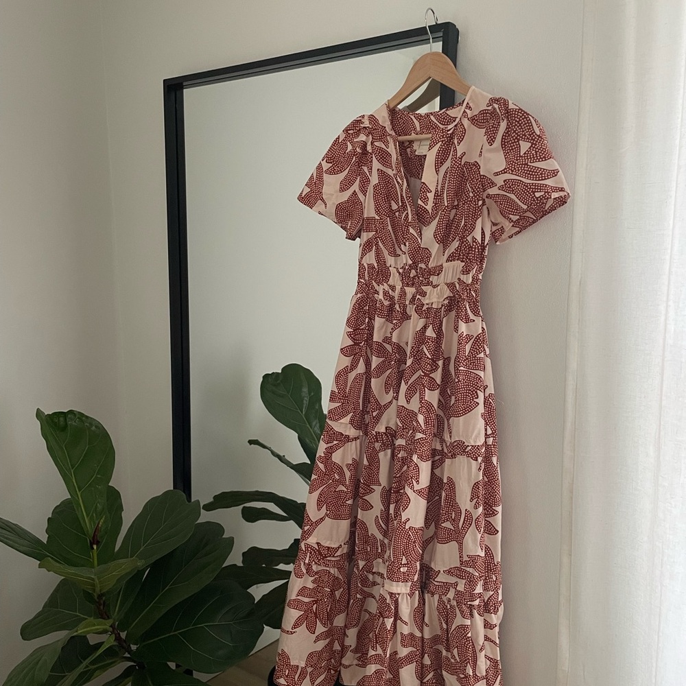 Anthropologie Somerset Midi Dress size XXS